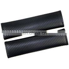 Customized Adjuster Protector Car Carbon Fiber Seat Belt Shoulder Guard