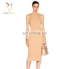 Женская модная шерстяная платье с длинными рукавами thumbnail-1