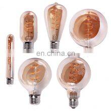 Decorative Dimmable Soft Filament LED Bulb 4W E27 Retro Filament Lamp