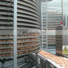 Iqf Conveyor Double Spiral Blast Freezers Machine Manufacturers For Freezer Shrimp thumbnail-3