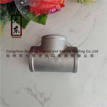 Casting Fittings Threaded Tee 316 Stainless Steel Tee Male BSP NPT thumbnail-4