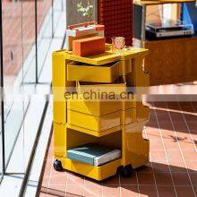 Tool Cabinet Trolley Rotating Grocery Cabinet Ins Good Quality Nice Look Rotating Cabinet Trolley thumbnail-2