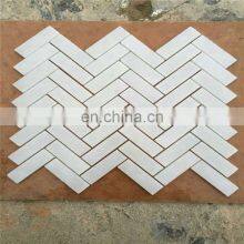 Chinese Cheap Herringbone Pattern,herringbone Pattern Tile Marble Mosaic Pattern thumbnail-2