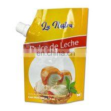 Private Label Yogurt Packaging Bag 7oz Foil Gasket Corner Aluminum Foil Retort Stand Up Spout Pouch Plastic Liquid Package thumbnail-3