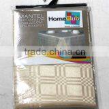 China Supplier Easy Cleaning 100% Polyester Table Cloth thumbnail-1