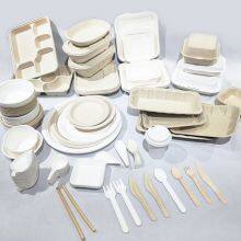 Biodegradable Sugarcane Bagasse Pulp Tableware thumbnail-5