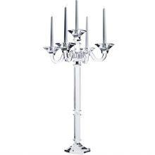 Wedding Decoration Crystal 5 Arms Candelabra Wedding Table Centerpiece thumbnail-4