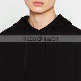 New Style Men's Blank Pullover Black Sleeveless Hoodies thumbnail-4