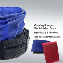 Stainless Steel Wire Cloth Sponge Scrubber Sponge Raw Material Scouring Sponge Rolls thumbnail-2