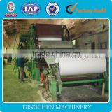 Waste Paper Recycling Manufacturing Machine 2400mm Writing Office Paper Making Machine