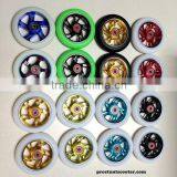 110 mm Green Scooter Wheels With Black Metal Core for Phoenix Scooters thumbnail-4