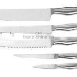 430 S/S HANDLE 6PCS KITCHEN KNIFE SET thumbnail-2