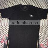 Gold/silver/black Side Zips T-shirt thumbnail-1