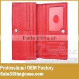 Credit Card Holder Promotion RFID Blocking Genuine Leather Wallet thumbnail-1