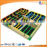 China best price good quality indoor soft trampoline playground equipment