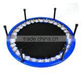 38" Folding Mini Rebounder Trampoline With Padding Band Fitness Jump Pure Fun thumbnail-3