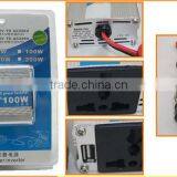 Cheap 100W 12v DC TO AC Car Inverter With USB Power Port thumbnail-3