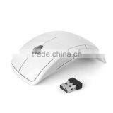 2.4Ghz Foldable Folding Optical Wireless Mouse Portable Slim Mouse USB 2.0 Receiver for Pc Laptop thumbnail-4