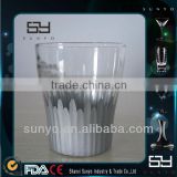 Silver Printing Glass Cup Glassware Tableware