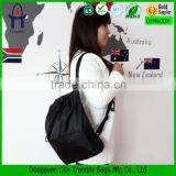 210d Polyester Drawstring Backpack Drawstring Bag Backpack Travel Bag thumbnail-1