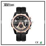 Clock Dials to Print Relogios Masculino 2015 Watches Men Dual Time and Date Watch,new Products Arm Time/man Watch thumbnail-3