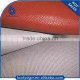 Red fiberglass wire cloth, heat insulation silicone rubber coated two side fiberglass mesh cloth