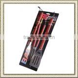3pcs Steel Steel Bbq Tool Set on Paper Card thumbnail-1