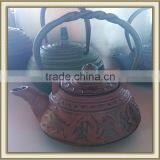 0.55L Hot Cast Iron Tea Kettles With Twisted Handle thumbnail-1