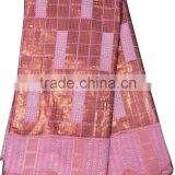 2014 Newest Orangza Lace Fabric CL9256-1 Peach thumbnail-1