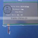 New original 13.3 inch 4 Wire 16:10 Resistive Touch Screen Panel N010-0554-X265/01