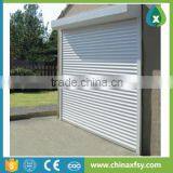 8FT X 8FT BLACK NEW WITH 2 REMOTES ROLLER SHUTTER ELECTRIC GARAGE DOOR