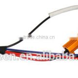 H4 single resistor,HID relay harness H4 wire,H4 lamp warning canceller resistor led warning canceller