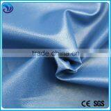 pu Fake Leather Woven Brushed Fabric Mild Weight for Clothing thumbnail-3