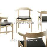 Vintage Solid Wood Chair, Replica Design Chair Ash Wood Scandinavian President Chairs thumbnail-6
