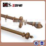 Curtain Rod and Accessories With Decorative Glass Curtain Rod Finial thumbnail-1