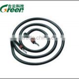Heating element coil tube