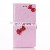 Nice Design Hello Kitty Wallet Leather Case For IPhone 5/5s thumbnail-1