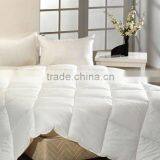 Solid White Quilted Plain Hotel Duvet Cover thumbnail-1