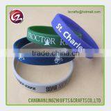 New Product Promotional Colorful Silicone Bracelet thumbnail-1