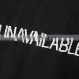 2016 Manufacturer China Wholesale Clothing Round Collar Black Mini Short t Shirt for Girls Loose Designs thumbnail-3