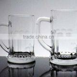 clear 300ml 500ml glass mug