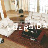 Indian Indoor Furniture White Leather Sectional Sofa Modern Quality Choice thumbnail-3