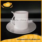 Best quality ceramic tea cup and saucer wholesale