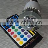 3/5 W RGB Spotlight RM16,GU10 Remote Control Change Colour