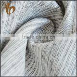 New Products Viscose Linen Black White Stripe Fabric Black and White Striped Dress Fabric thumbnail-3
