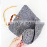 Hot Product Branded Best Quality Universal Felt Purple Pencil Case thumbnail-5