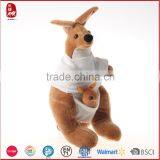 Dressed Cute Mom And Baby Stuffed Plush Toys Kangaroo Wholesaler thumbnail-2