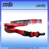 2CM width polyester lanyard with plastic buckle st7044