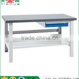 China TJG Basic Configuration Wearable Desktop Metal Steel Workbench With A Drawer