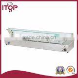 Commercial Counter Top Bain Marie With Glass Cover